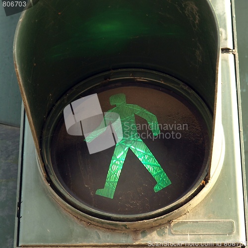 Image of Traffic light sign