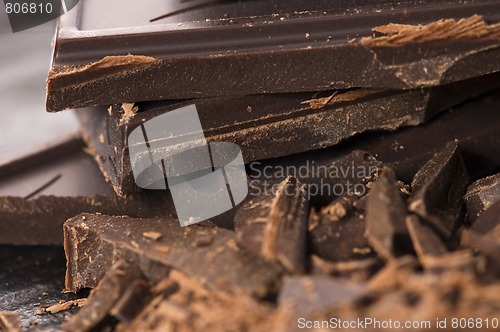 Image of Chopped chocolate