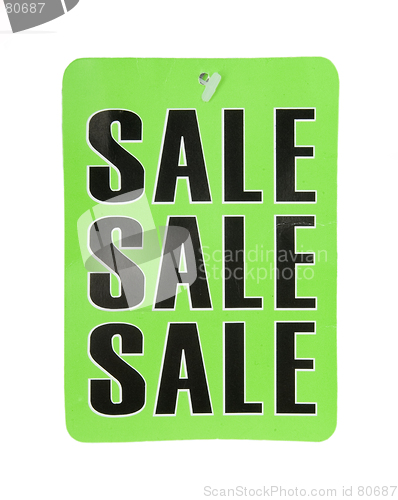 Image of Sales sign