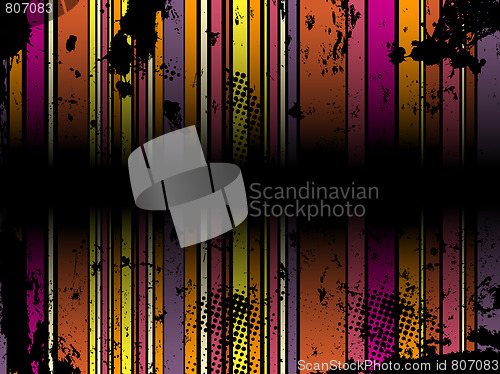 Image of Abstract Grunge Stripe Background