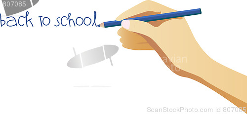 Image of Back to school note