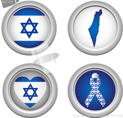 Image of Israel Buttons