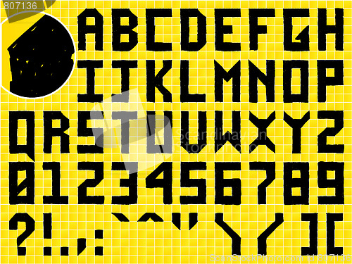 Image of Doodle Hand Made Alphabet