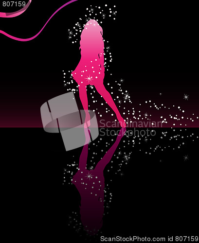 Image of Girl Dancing Stars