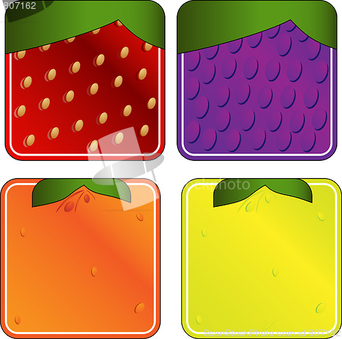 Image of Squared Fruits Collection