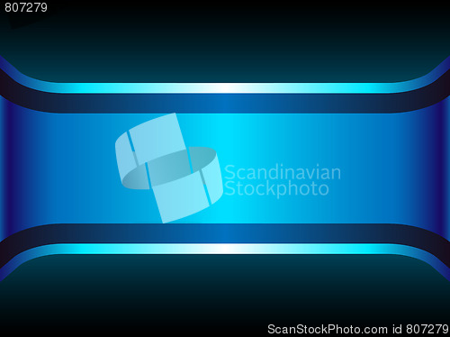 Image of Blue Neon Background with Copyspace.