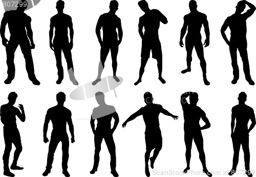 Image of Men Silhouettes