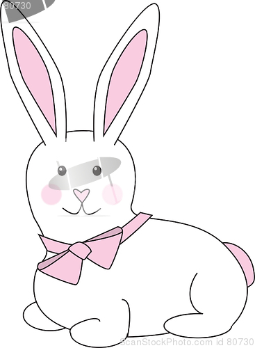 Image of Pink Bunny Face