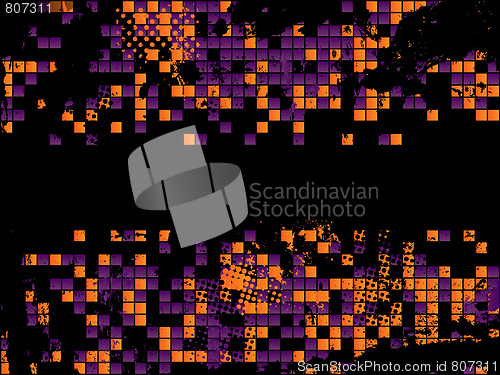 Image of Halloween Grunge Tiles