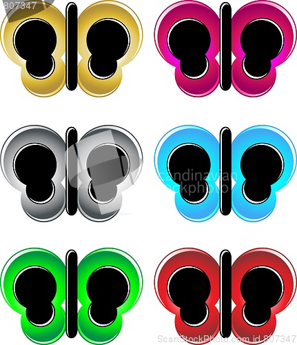 Image of Neon Butterflies