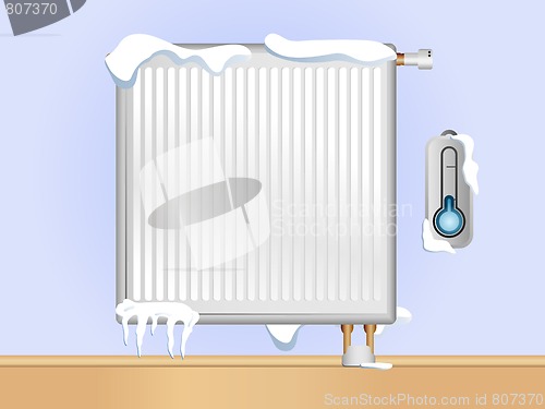 Image of Broken Radiator