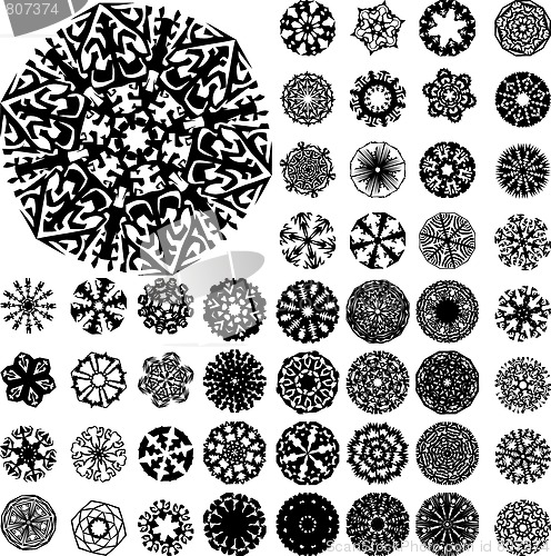 Image of Set of 49 ornaments