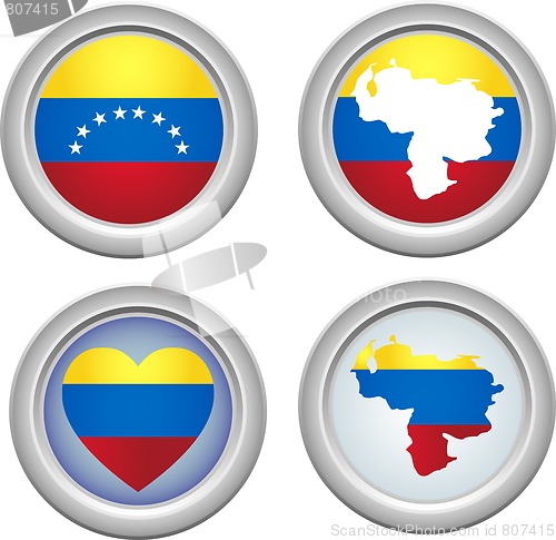 Image of Venezuela Buttons