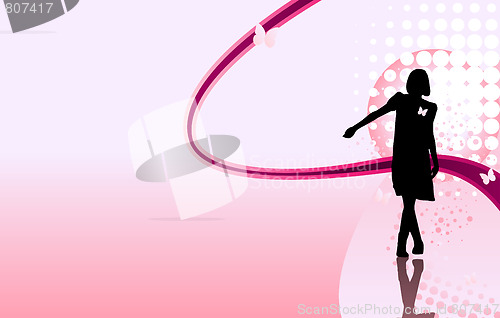 Image of Girl Crossing Legs