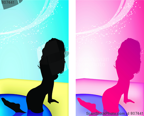 Image of Girl Pool