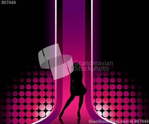 Image of Girl in Catwalk