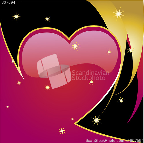 Image of Heart and Stars