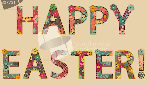 Image of happy easter! 