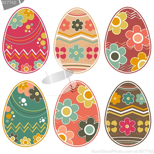 Image of easter eggs 