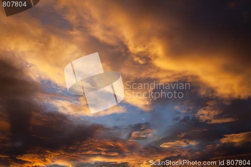 Image of blue sky