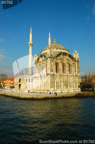 Image of riverside mosque