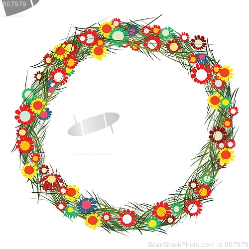 Image of Floral frame