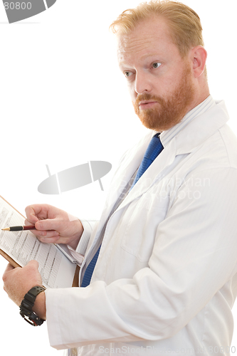 Image of Doctor or Scientist discussing information