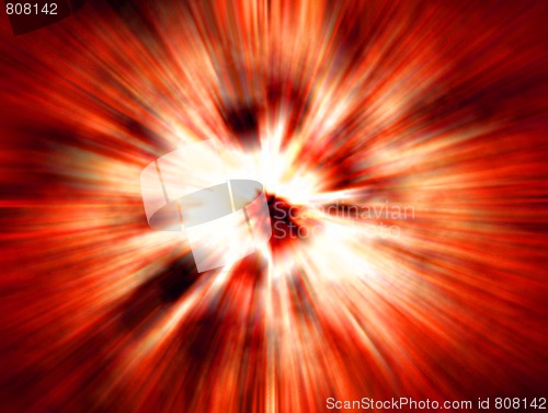 Image of abstract explosion background