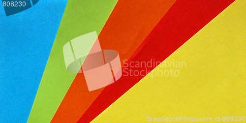 Image of Coloured paper