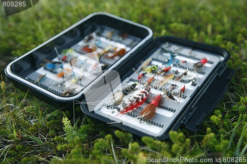 Image of Flybox on the riverbank