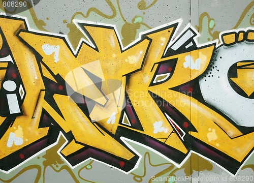Image of Graffiti detail