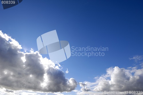 Image of Clouds and blue sky