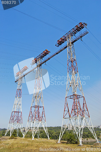 Image of Power pylons