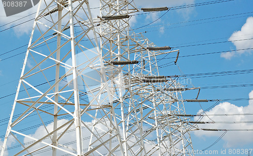 Image of Power pylons