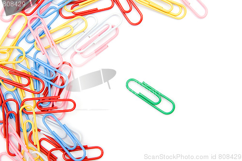 Image of Color paperclips