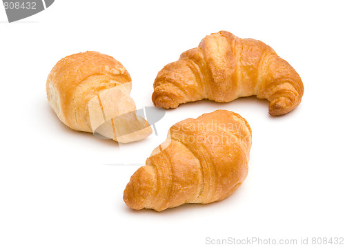 Image of Three croissants