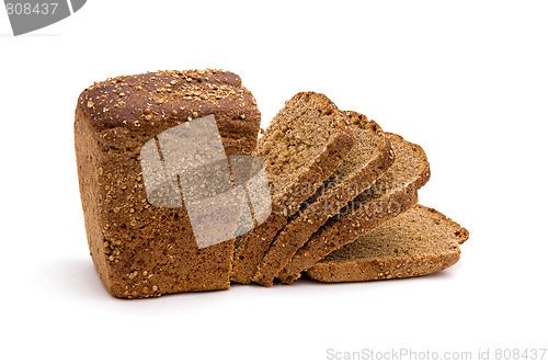 Image of Sliced rye bread