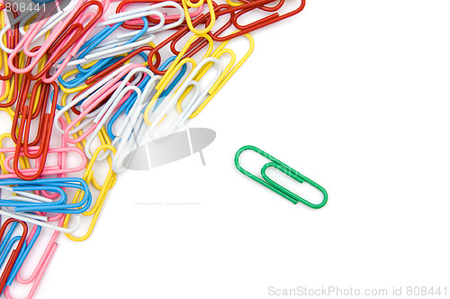 Image of Color paperclips