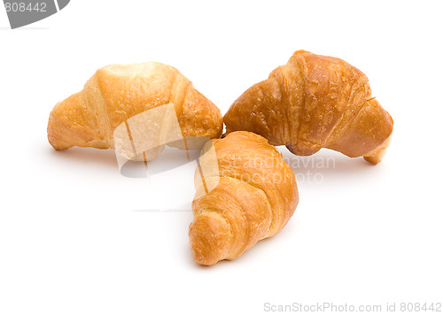 Image of Three croissants