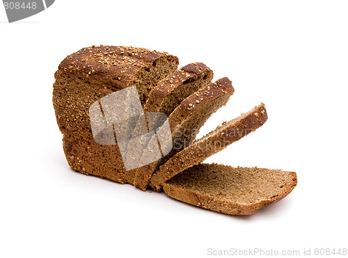 Image of Sliced rye bread