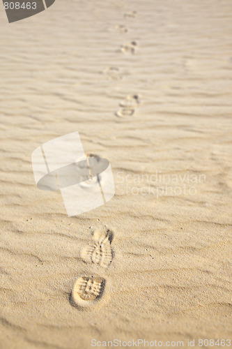 Image of footsteps