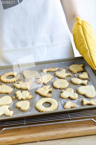 Image of Freshly baked cookies