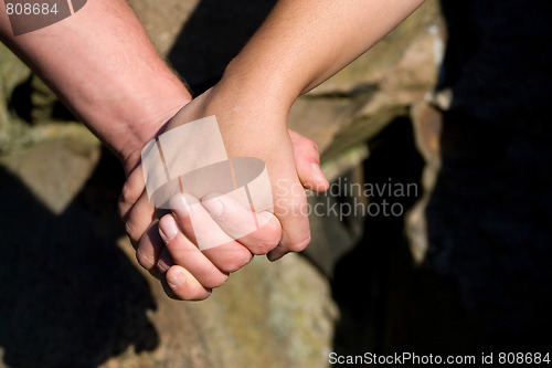 Image of Couple Holding Hands