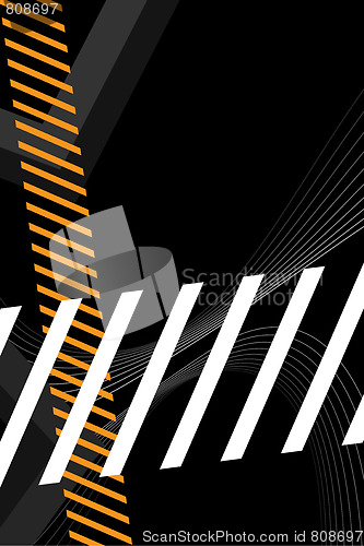 Image of Grungy Stripes Layout