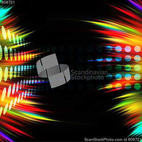 Image of Colorful Swirls Layout