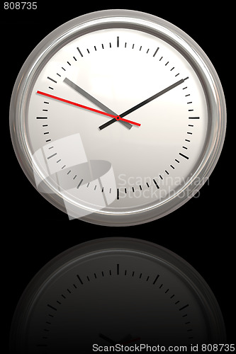 Image of Chrome Clock