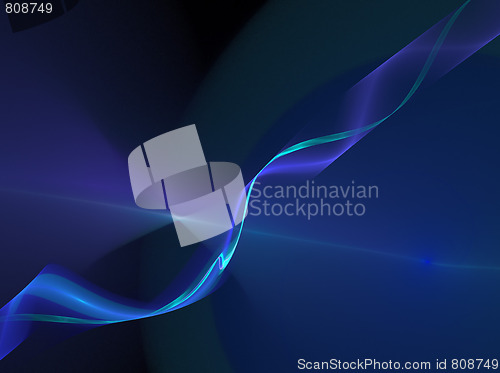 Image of Abstract Fractal Wavelength