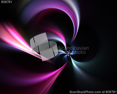 Image of Abstract Fractal Vortex