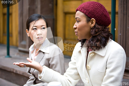 Image of Business Women Talking