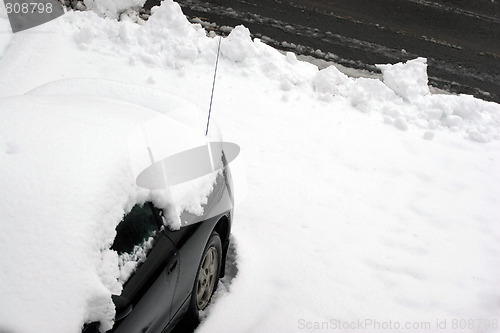 Image of Car Snowed In